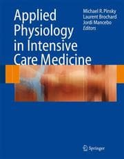 Tapa de Applied Physiology in Intensive Care Medicine