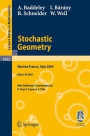 Tapa de Stochastic geometry