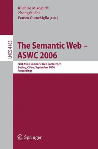 Tapa de The Semantic Web-- ASWC 2006