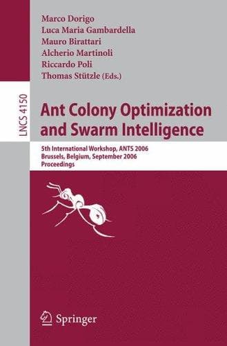 Tapa de Ant colony optimization and swarm intelligence