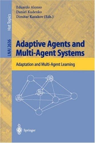 Tapa de Adaptive agents and multi-agent systems, adaptation and multi-agent learning