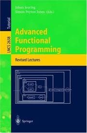 Tapa de Advanced functional programming