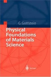 Tapa de Physical Foundations of Materials Science
