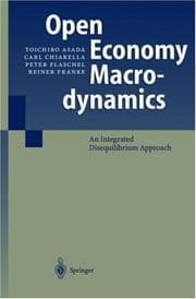 Tapa de Open economy macrodynamics