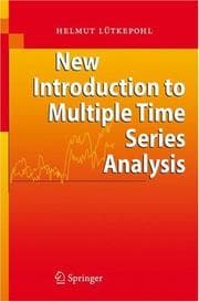 Tapa de New Introduction to Multiple Time Series Analysis