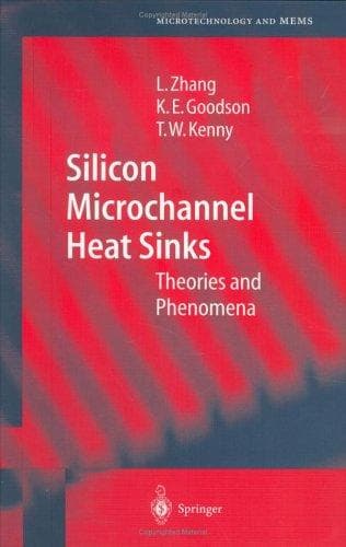 Tapa de Silicon microchannel heat sinks