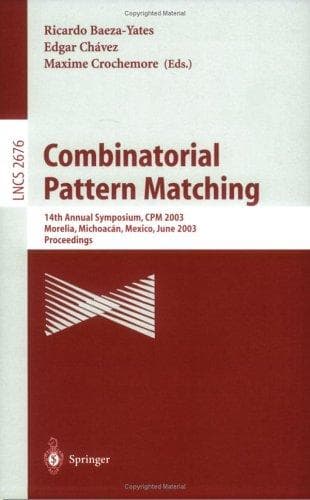 Tapa de Combinatorial pattern matching