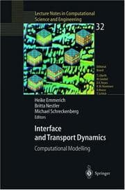 Tapa de Interface and transport dynamics