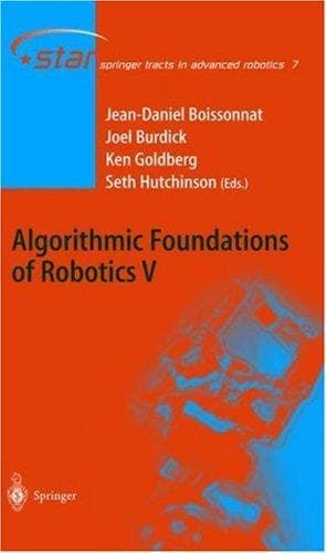 Tapa de Algorithmic foundations of robotics V
