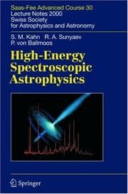 Tapa de High-energy spectroscopic astrophysics