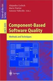 Tapa de Component-based software quality