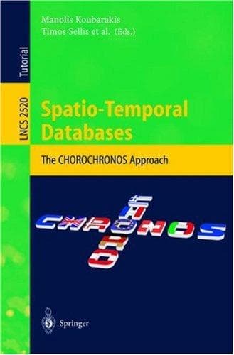 Tapa de Spatio-temporal databases