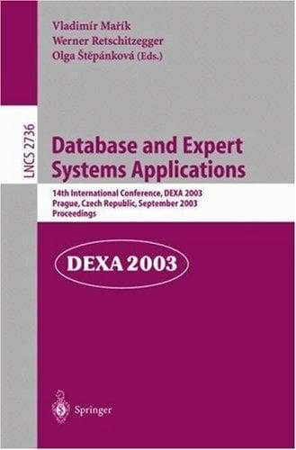 Tapa de Database and expert systems applications