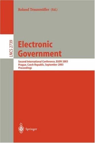 Tapa de Electronic Government