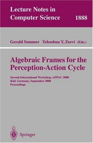 Tapa de Algebraic Frames for the Perception-Action Cycle