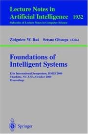Tapa de Foundations of intelligent systems