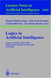 Tapa de Logics in artificial intelligence