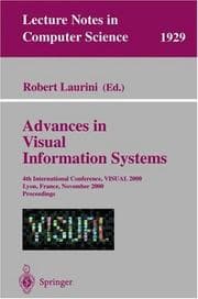 Tapa de Advances in Visual Information Systems