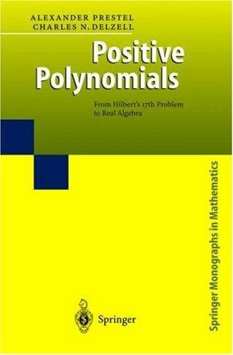 Tapa de Positive polynomials
