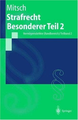 Tapa de Strafrecht Besonderer Teil 2