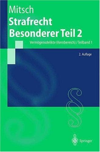 Tapa de Strafrecht Besonderer Teil 2