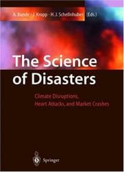Tapa de The science of disasters