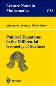 Tapa de Painlevé equations in the differential geometry of surfaces