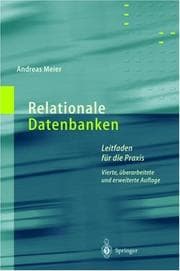 Tapa de Relationale Datenbanken. Leitfaden für die Praxis