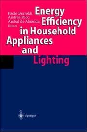 Tapa de Energy Efficiency in Household Appliances and Lighting