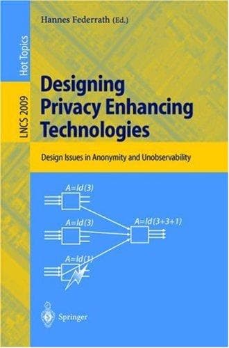 Tapa de Designing Privacy Enhancing Technologies