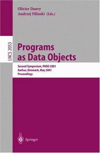 Tapa de Programs as data objects