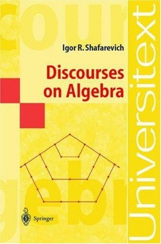 Tapa de Discourses on Algebra