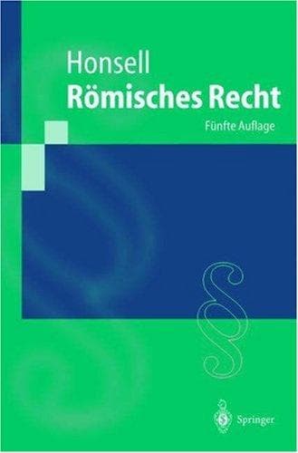 Tapa de Römisches Recht