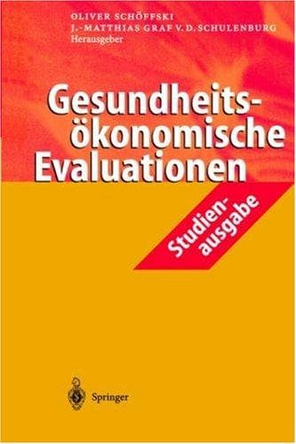 Tapa de Gesundheitsökonomische Evaluationen