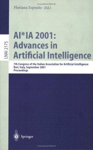 Tapa de AI*IA 2001: Advances in Artificial Intelligence