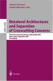 Tapa de Metalevel architectures and separation of crosscutting concerns