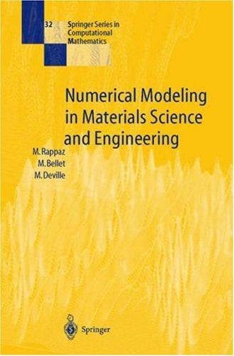 Tapa de Numerical Modelling in Materials Science and Engineering