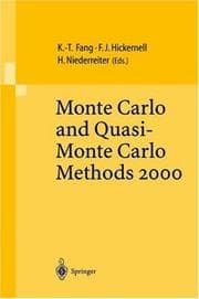 Tapa de Monte Carlo and quasi-Monte Carlo methods 2000