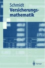Tapa de Versicherungsmathematik