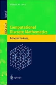 Tapa de Computational Discrete Mathematics