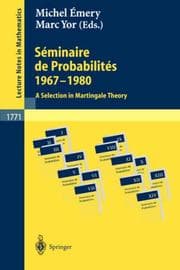 Tapa de Séminaire de probabilités 1967-1980