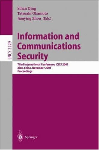 Tapa de Information and communications security