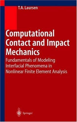 Tapa de Computational contact and impact mechanics