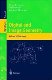 Tapa de Digital and image geometry