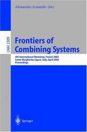 Tapa de Frontiers of Combining Systems