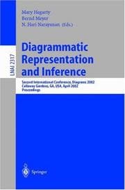 Tapa de Diagrammatic representation and inference