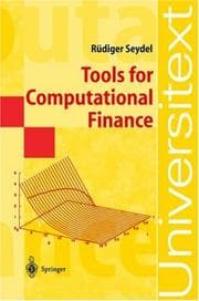 Tapa de Tools for computational finance