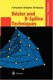 Tapa de Bézier and B-spline techniques
