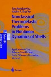 Tapa de Nonclassical thermoelastic problems in nonlinear dynamics of shells