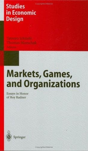 Tapa de Markets, games, and organizations